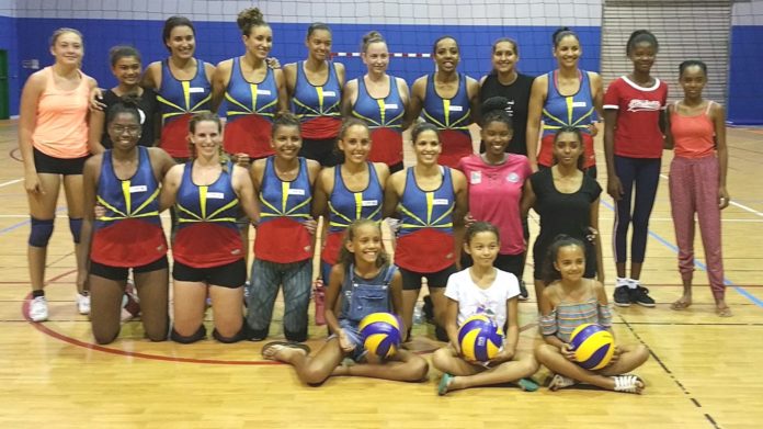 JIOI 2019 : la sélection féminine de Volley se prépare