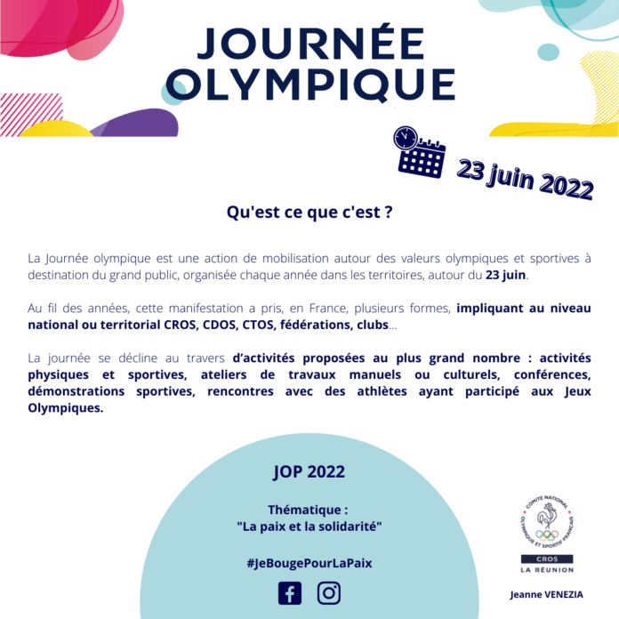 Journée Olympique 2022 : « La paix et la solidarité »